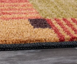 Alliance Red & Olive Patchwork Accent Rug, (20" X 34") 10 Alliance Red & Olive Patchwork Accent Rug, (20" X 34") -Cuisinart Store 810600659 A8 4