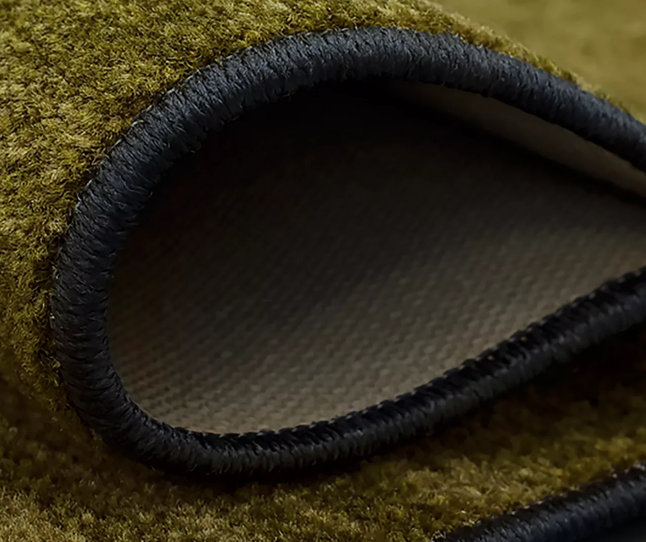 Alliance Red & Olive Patchwork Accent Rug, (20" X 34") 6 Alliance Red & Olive Patchwork Accent Rug, (20" X 34") - Image 6