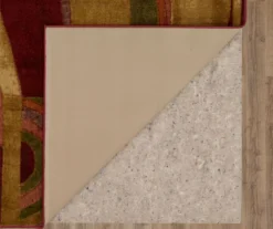 Picasso Wine & Brown Abstract Area Rug, (2' X 8') -Cuisinart Store 810600662 A8 2