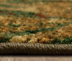 Mystic Garden Brown & Blue Floral Area Rug, (5' X 8') -Cuisinart Store 810600675 A8 4