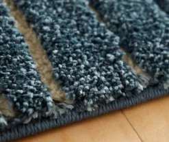 Vado Blue Geometric Area Rug, (2' X 5') 7 Vado Blue Geometric Area Rug, (2' X 5') -Cuisinart Store 810600723 A8 4