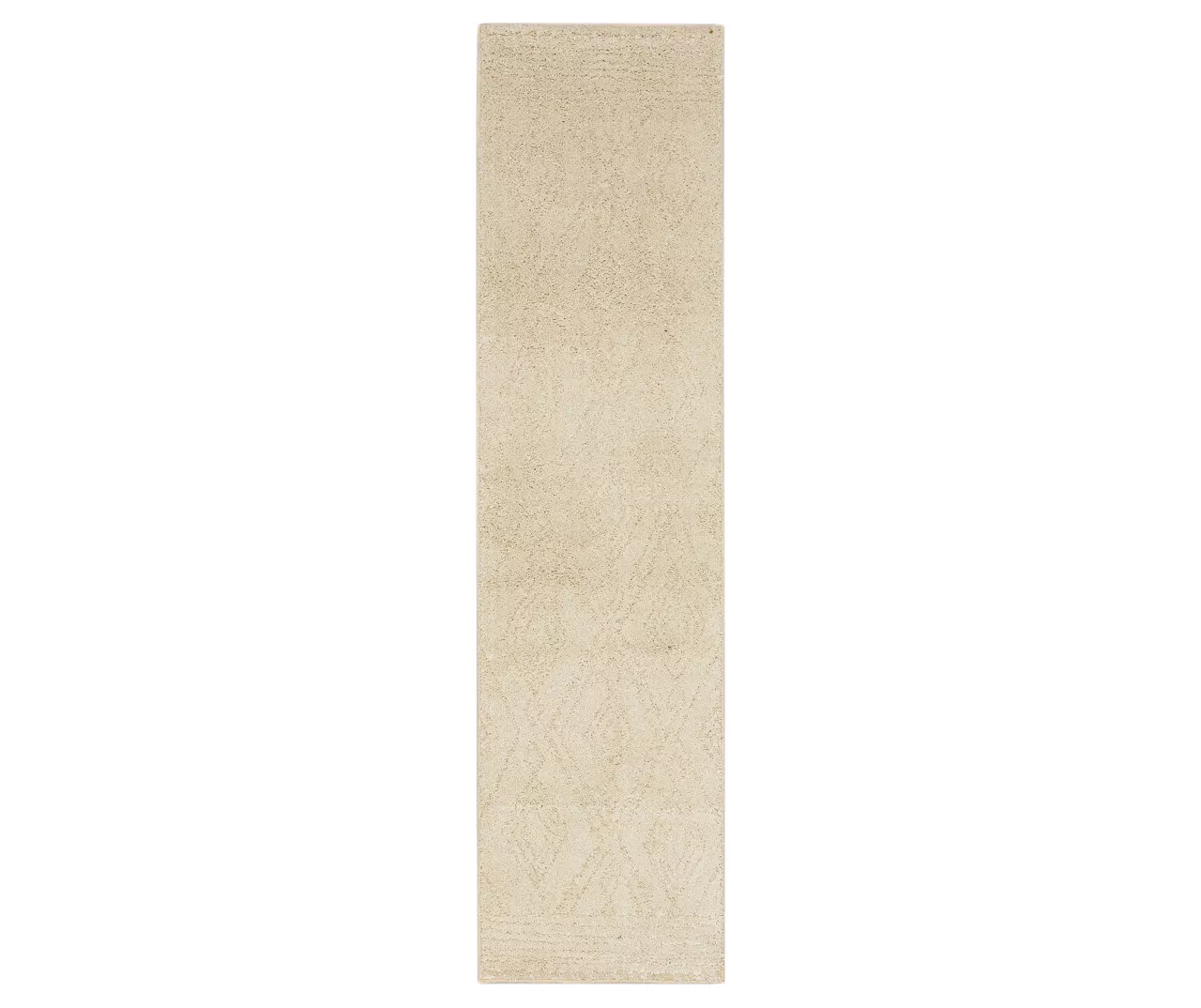 Vado Beige Geometric Area Rug, (2' X 8') 1 Vado Beige Geometric Area Rug, (2' X 8')