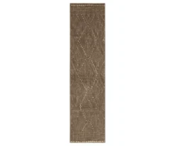 Vado Gray Geometric Area Rug, (2' X 6')