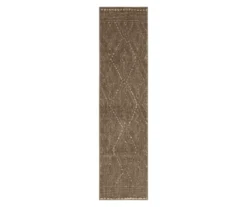 Vado Gray Geometric Area Rug, (2' X 8')