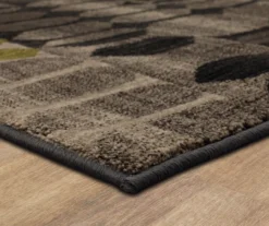 Mohawk Carlton Lagoon Blue & Brown Abstract Area Rug -Cuisinart Store 810600748 A8 1