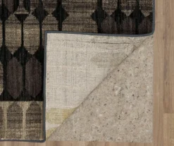 Mohawk Carlton Lagoon Blue & Brown Abstract Area Rug -Cuisinart Store 810600748 A8 2