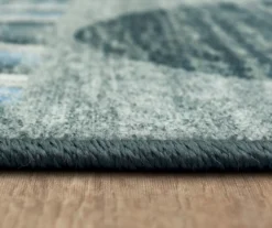 Karah Gray & Blue Circles Area Rug, (7.5' X 10') 10 Karah Gray & Blue Circles Area Rug, (7.5' X 10') -Cuisinart Store 810600775 A8 4