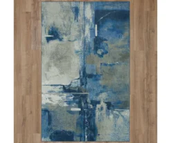Mohawk Home Fusion Blue Area Rug -Cuisinart Store 810600788 A0 2