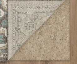 Coastal Desire Light Gray & Turquoise Ornamental Outdoor Area Rug, (8' X 10') 10 Coastal Desire Light Gray & Turquoise Ornamental Outdoor Area Rug, (8' X 10') -Cuisinart Store 810600832 A8 2