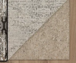 Paradise Grove Dark Gray & Tan Arabesque Outdoor Area Rug, (4' X 5.5') -Cuisinart Store 810600838 A8 2