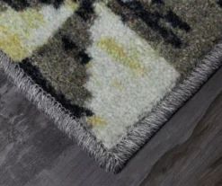 Orla Black & Off-White Geometric Area Rug, (5' X 8') -Cuisinart Store 810600883 A8 1