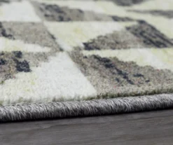 Orla Black & Off-White Geometric Area Rug, (5' X 8') -Cuisinart Store 810600883 A8 4