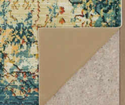 Essa Blue & Beige Ornamental Area Rug, (2' X 8') -Cuisinart Store 810600890 A8 2