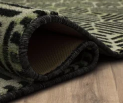 Arostrand Black & Gray Geometric Linework Area Rug, (5' X 8') 17 Arostrand Black & Gray Geometric Linework Area Rug, (5' X 8') -Cuisinart Store 810600901 A8 5