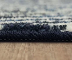 Maisie Navy & White Geometric Area Rug, (2.5' X 4' 2") -Cuisinart Store 810600920 A8 4