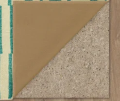 Augusta Light Blue & Beige Offset Stripe Area Rug, (5' X 8') 12 Augusta Light Blue & Beige Offset Stripe Area Rug, (5' X 8') -Cuisinart Store 810600953 A8 2