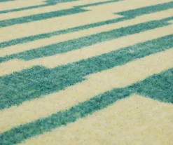 Augusta Light Blue & Beige Offset Stripe Area Rug, (5' X 8') 14 Augusta Light Blue & Beige Offset Stripe Area Rug, (5' X 8') -Cuisinart Store 810600953 A8 3