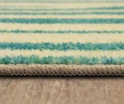 Augusta Light Blue & Beige Offset Stripe Area Rug, (5' X 8') 16 Augusta Light Blue & Beige Offset Stripe Area Rug, (5' X 8') -Cuisinart Store 810600953 A8 4