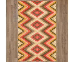 Mohawk Home Mesa Blanket Gold Area Rug -Cuisinart Store 810600970 A0 2