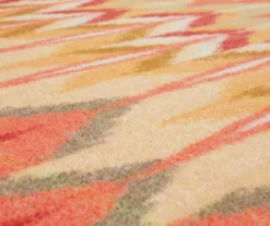 Stella Pink & Beige Peaked Stripes Area Rug, (8' X 10') -Cuisinart Store 810600973 A8 3