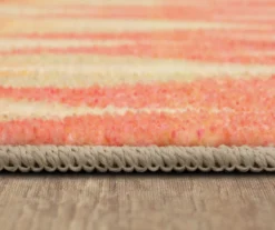 Stella Pink & Beige Peaked Stripes Area Rug, (8' X 10') -Cuisinart Store 810600973 A8 4
