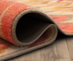 Stella Pink & Beige Peaked Stripes Area Rug, (8' X 10') -Cuisinart Store 810600973 A8 5