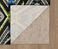 Celinda Blue, Green & Black Geo Area Rug, (2.5' X 10') 11 Celinda Blue, Green & Black Geo Area Rug, (2.5' X 10') -Cuisinart Store 810600974 A8 2 1