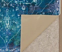 Rowland Teal & Green Ornamental Floral Area Rug, (5' X 8') 11 Rowland Teal & Green Ornamental Floral Area Rug, (5' X 8') -Cuisinart Store 810601011 A8 2