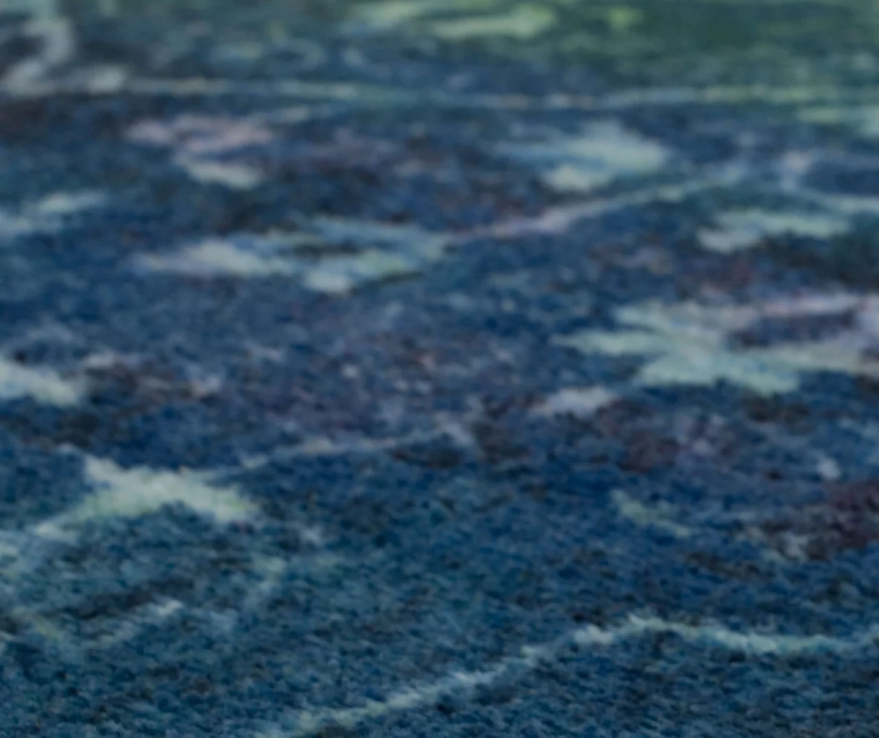 Rowland Teal & Green Ornamental Floral Area Rug, (5' X 8') 6 Rowland Teal & Green Ornamental Floral Area Rug, (5' X 8') - Image 6