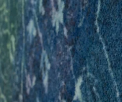 Rowland Teal & Green Ornamental Floral Area Rug, (8' X 10') 9 Rowland Teal & Green Ornamental Floral Area Rug, (8' X 10') -Cuisinart Store 810601012 A8 3