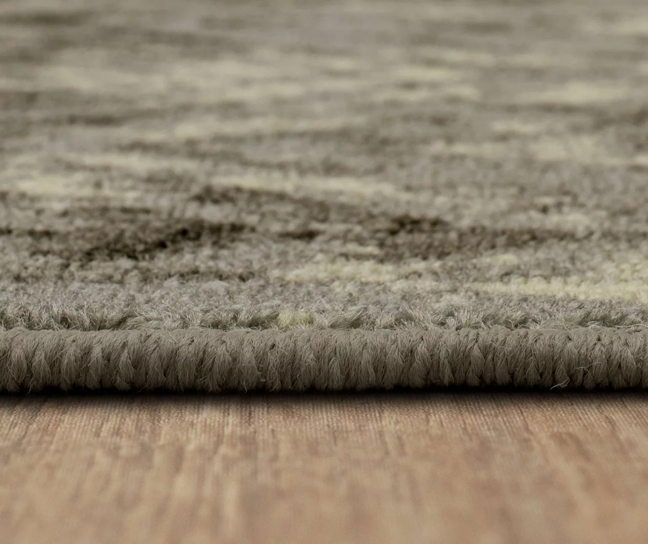 Tecate Gray Bordered Arabesque Accent Rug, (20" X 34") 7 Tecate Gray Bordered Arabesque Accent Rug, (20" X 34") - Image 7