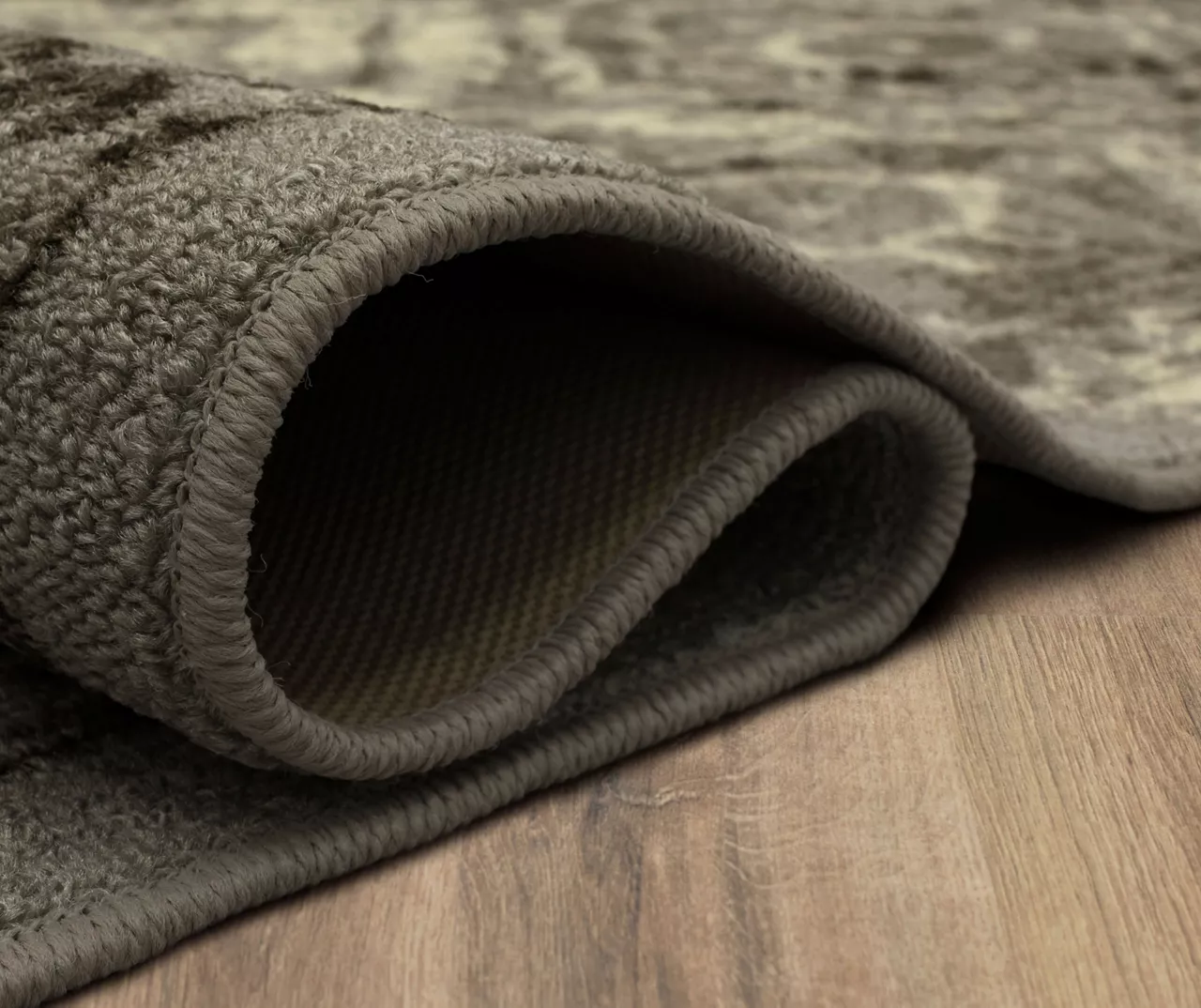 Tecate Gray Bordered Arabesque Area Rug, (2' X 8') 8 Tecate Gray Bordered Arabesque Area Rug, (2' X 8') - Image 8