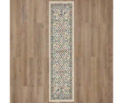 Metis Cream & Multi-Color Geometric Area Rug, (2' X 8') -Cuisinart Store 810601094 A0 2