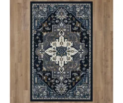Tethys Navy & Charcoal Ornamental Area Rug, (5' X 8') -Cuisinart Store 810601112 A0 2
