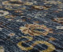 Bay Hill Navy & Brown Floral Area Rug, (2' X 8') 8 Bay Hill Navy & Brown Floral Area Rug, (2' X 8') -Cuisinart Store 810601131 A8 3