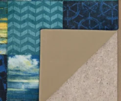 Beachscape Navy & Blue Patchwork Area Rug, (5' X 8') 12 Beachscape Navy & Blue Patchwork Area Rug, (5' X 8') -Cuisinart Store 810601157 A8 2