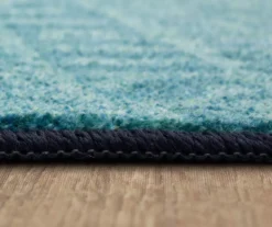 Beachscape Navy & Blue Patchwork Area Rug, (5' X 8') 16 Beachscape Navy & Blue Patchwork Area Rug, (5' X 8') -Cuisinart Store 810601157 A8 4