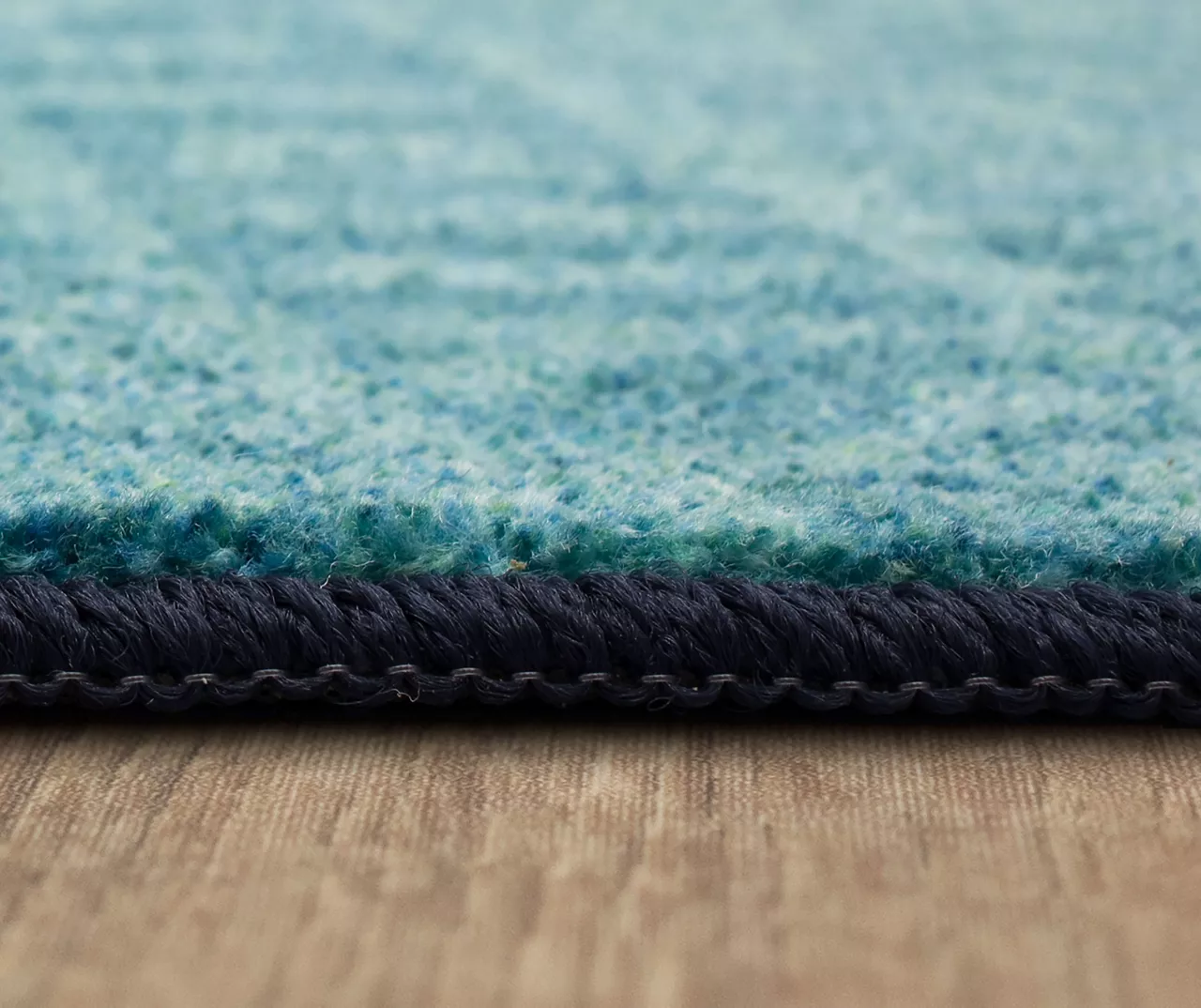 Beachscape Navy & Blue Patchwork Area Rug, (5' X 8') 8 Beachscape Navy & Blue Patchwork Area Rug, (5' X 8') - Image 8