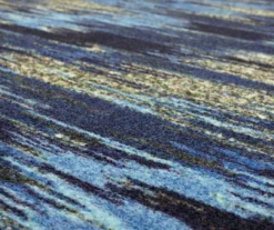 Warrick Navy & Black Abstract Area Rug, (4' X 6') -Cuisinart Store 810601226 A8 3