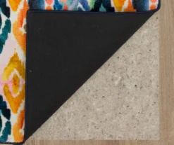 Dark Orange & Navy Watercolor Ikat Area Rug, (2' X 8') 9 Dark Orange & Navy Watercolor Ikat Area Rug, (2' X 8') -Cuisinart Store 810601229 A8 2