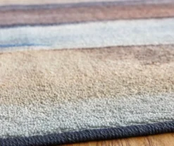 Brush Strokes Water Blue & Yellow Abstract Area Rug, (5' X 8') 16 Brush Strokes Water Blue & Yellow Abstract Area Rug, (5' X 8') -Cuisinart Store 810601235 A8 4