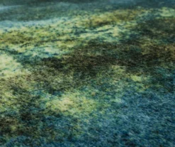 Glaicer Water Blue & Beige Abstract Area Rug, (2' X 3') -Cuisinart Store 810601237 A8 3