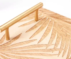 Wild Sedona Brown Etched Palm Wood Tray -Cuisinart Store 810601629 A8 1