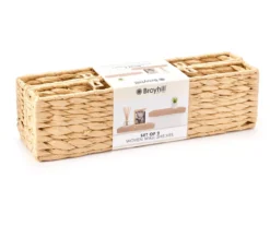 Natural Brown Woven Wall Shelf, 2-Pack -Cuisinart Store 810602435 A0 1