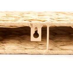 Natural Brown Woven Wall Shelf, 2-Pack -Cuisinart Store 810602435 A8 5