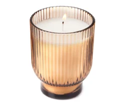 Wild Sedona Sandalwood Rib Pedestal Candle, 15 Oz. -Cuisinart Store 810602442 A1 1