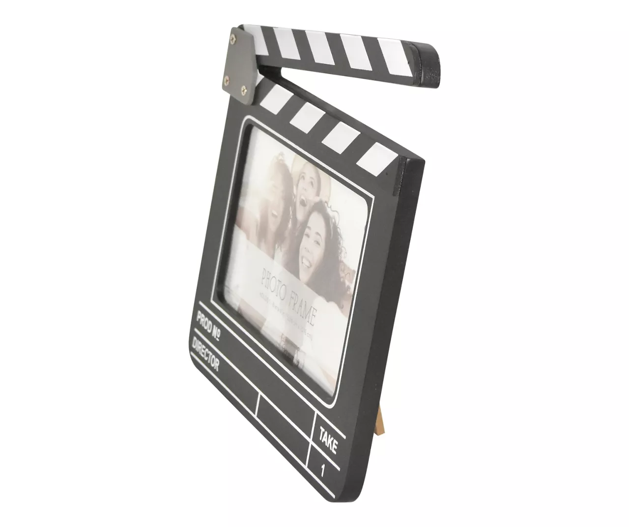 Black Clapperboard Picture Frame, (4" X 6") 2 Black Clapperboard Picture Frame, (4" X 6") - Image 2