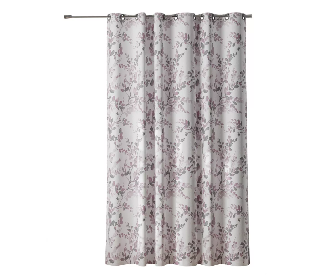 Basics By Zenna Home Watercolor Botanical EZ-Up Fabric Shower Curtain 2 Basics By Zenna Home Watercolor Botanical EZ-Up Fabric Shower Curtain - Image 2