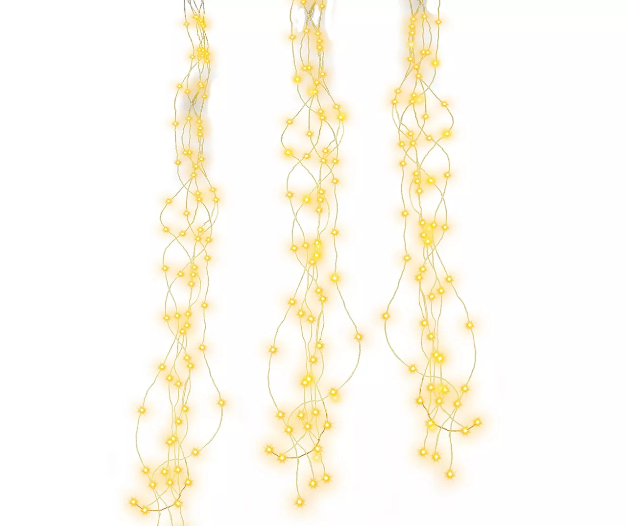 Warm White 120-LED Waterfall Indoor/Outdoor Fairy Lights 1 Warm White 120-LED Waterfall Indoor/Outdoor Fairy Lights