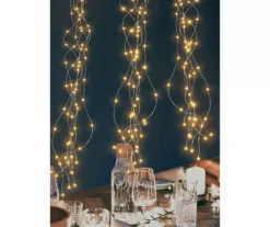 Warm White 120-LED Waterfall Indoor/Outdoor Fairy Lights 5 Warm White 120-LED Waterfall Indoor/Outdoor Fairy Lights -Cuisinart Store 810603435 B0 2